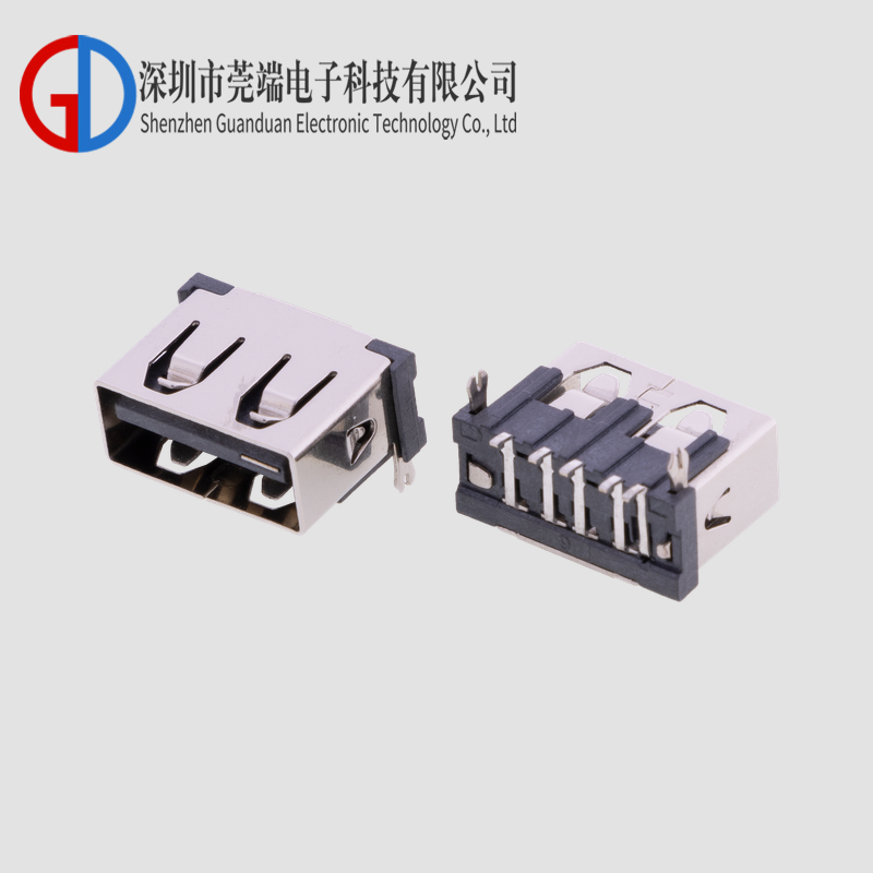 AF10.0后插后贴6.5H黑胶带开关PIN