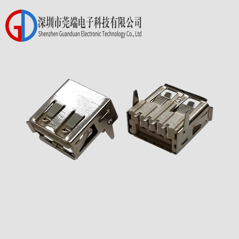 AF直脚端子SMT卷边LCP米色