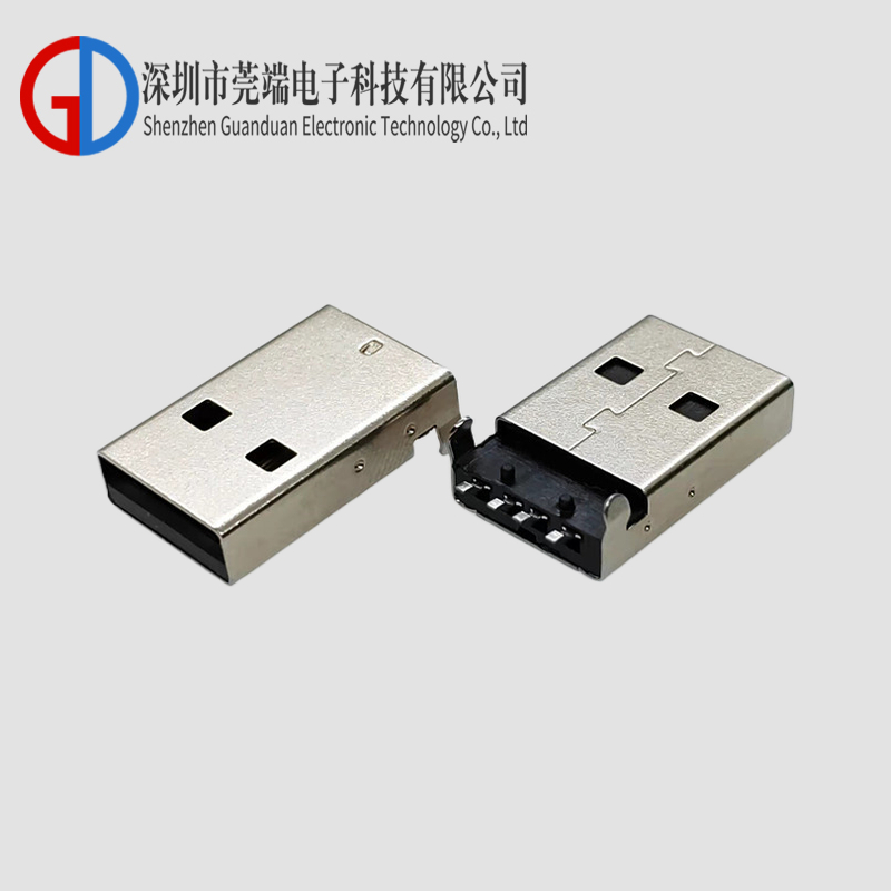 A公180度弯角有柱PBT黑