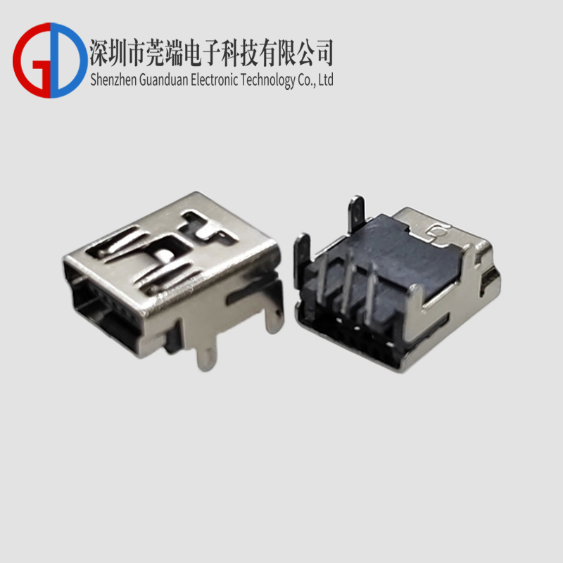 MINI母座90度四脚