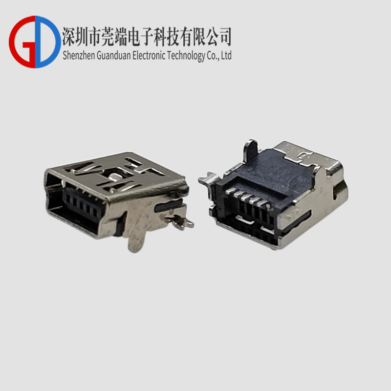 MINI母座前插后贴无柱