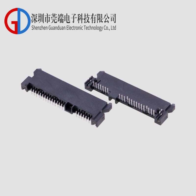 SATA7+15PH4.2板下90度2.08孔鱼叉下二针
