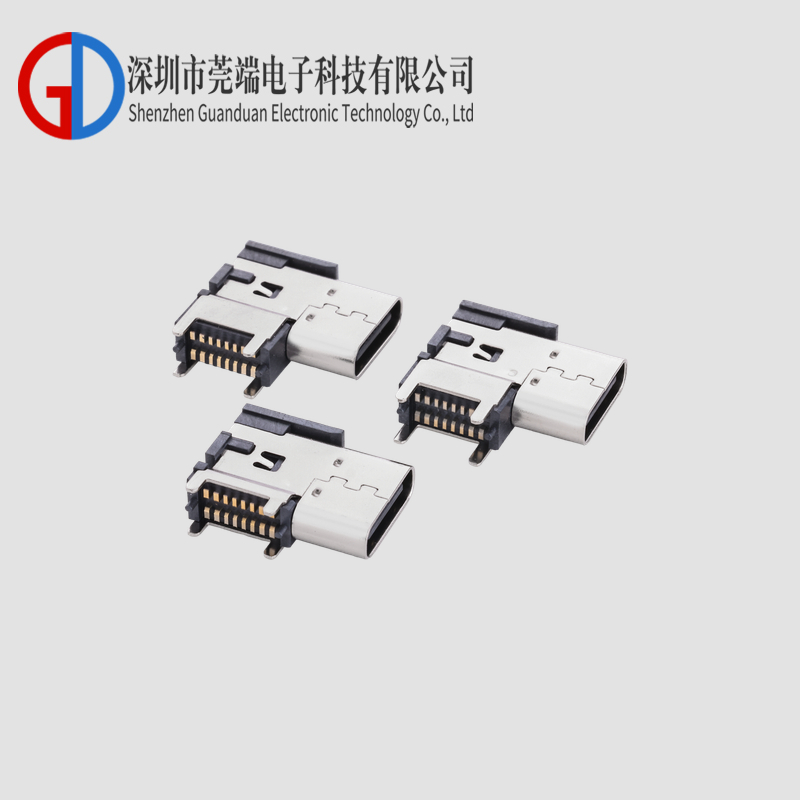 TYPE C母座16P侧贴CH4.58-6.7-7.2