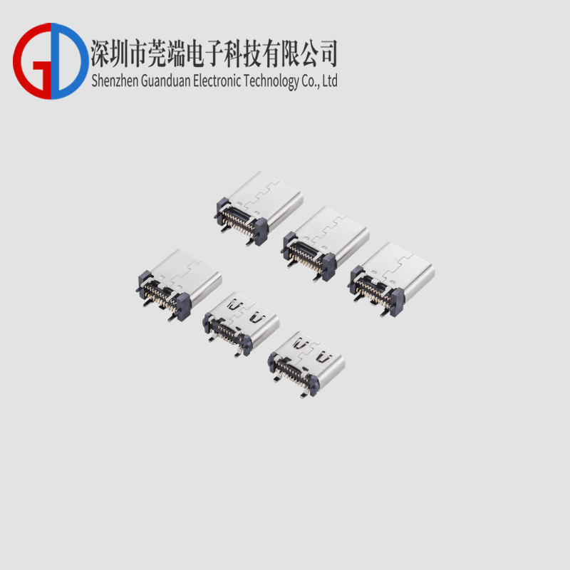 TYPE C母座24P立贴6.5-6.8-8.8-9.3-10-10.5
