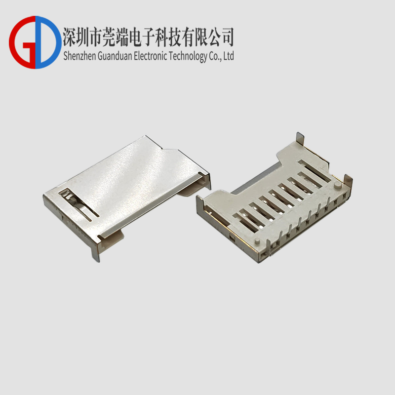 SD短卡座插脚6PIN